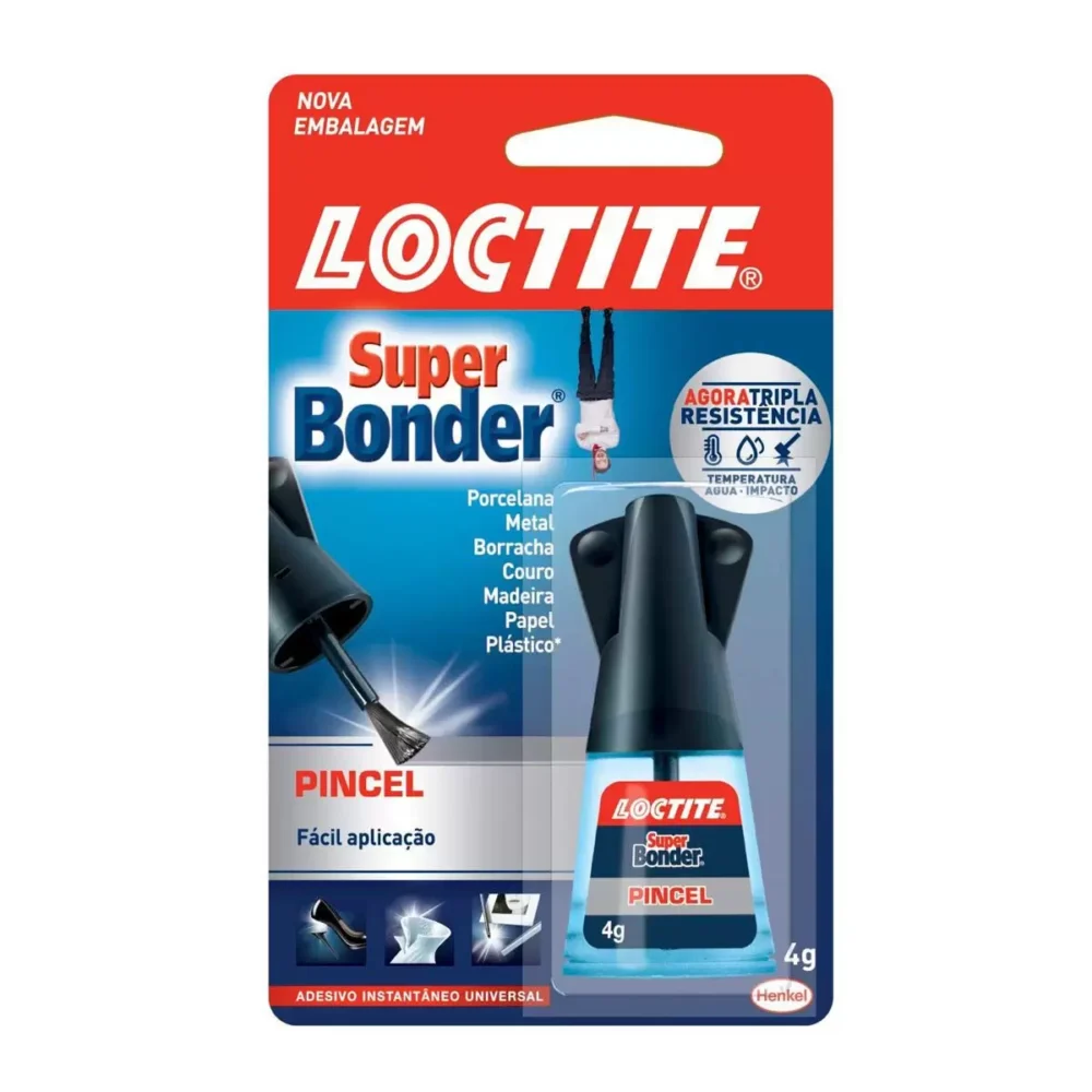Alternative view of Loctite Super Bonder Pincel - 4 g