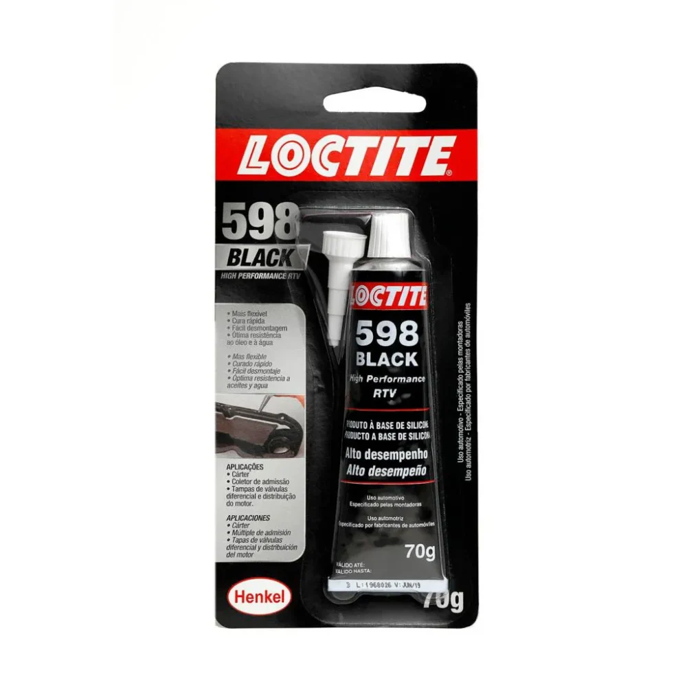 Alternative view of Loctite SI 598 BK 85g