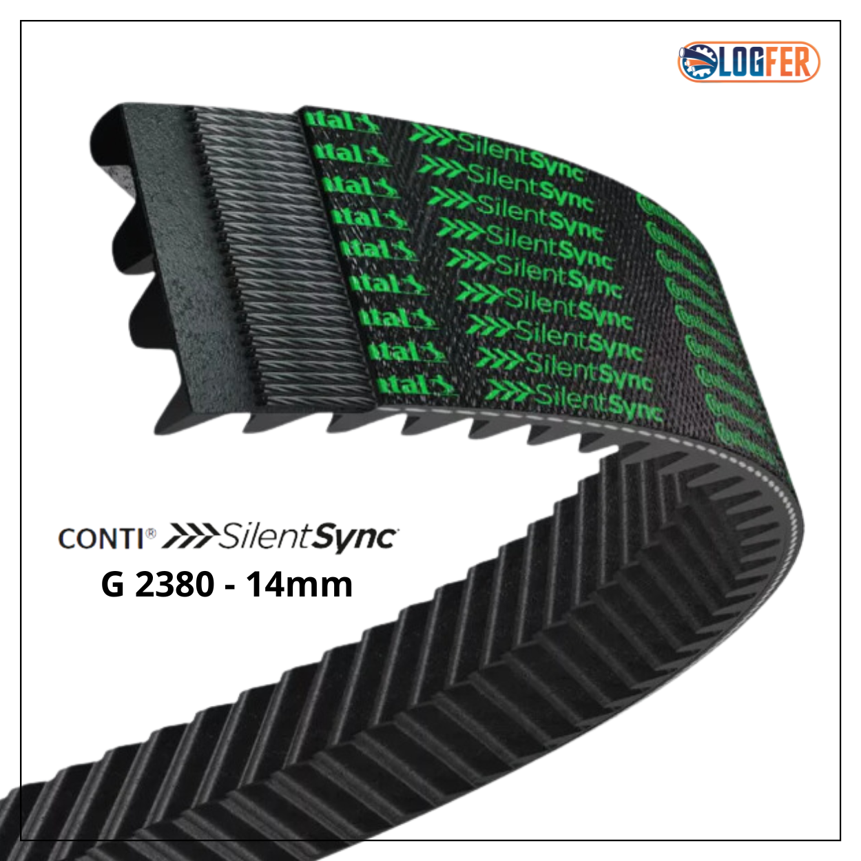 CONTI SilentSync B 2380 - 14M - 52,5mm