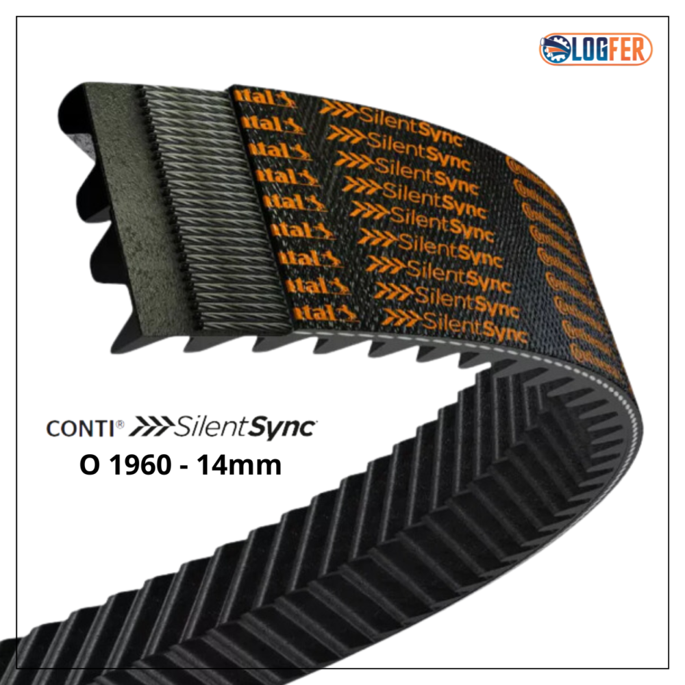Correia SilentSync - O 1960 – 14mm – largura: 70mm - Continental®