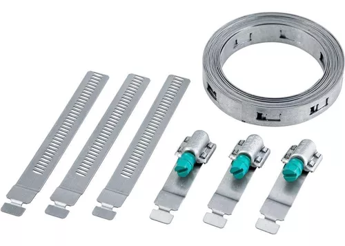 Alternative view of kit Multi Abraçadeiras 3 Fechos em Aço Carbono Suprens