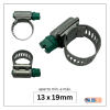 abraçadeira flexil carbono 13x19mm