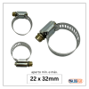 abraçadeira flexil carbono 22x32mm