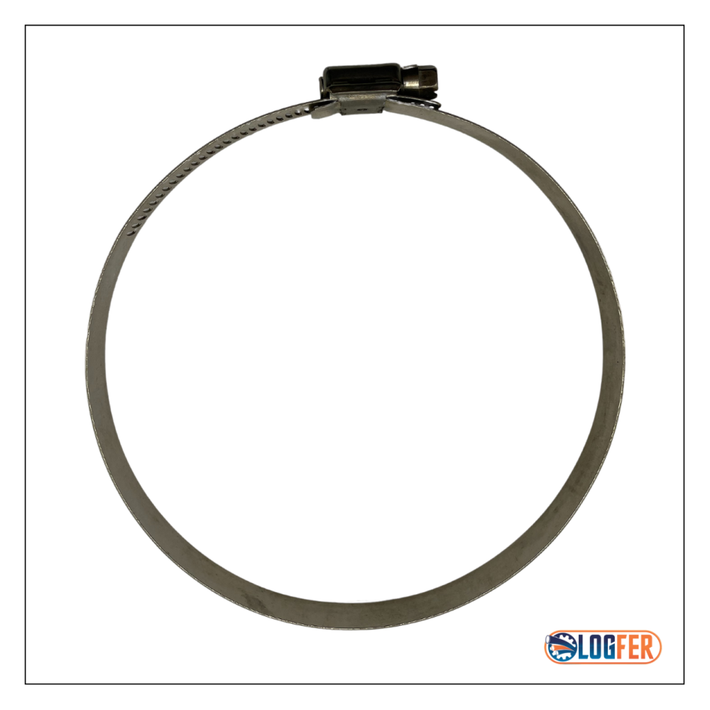 abraçadeira flexil inox 114x133mm
