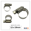 abraçadeira flexil inox 13x19mm