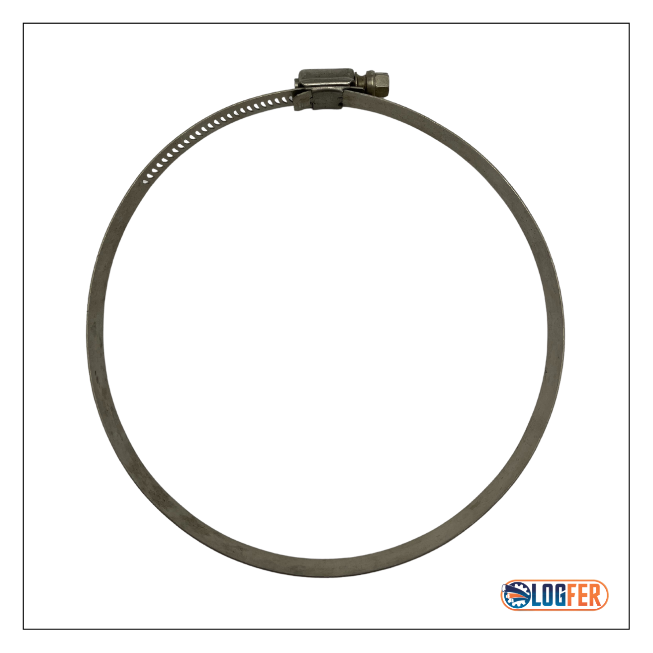 abraçadeira flexil inox 152x171mm