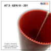 Correia Sinc PU AT 3 - GENIII - 201 - dentes trapezoidais