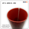 Correia Sinc PU AT 3 - GENIII - 252 - dentes trapezoidais