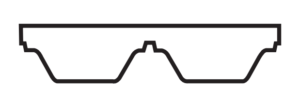 dentes trapezoidais