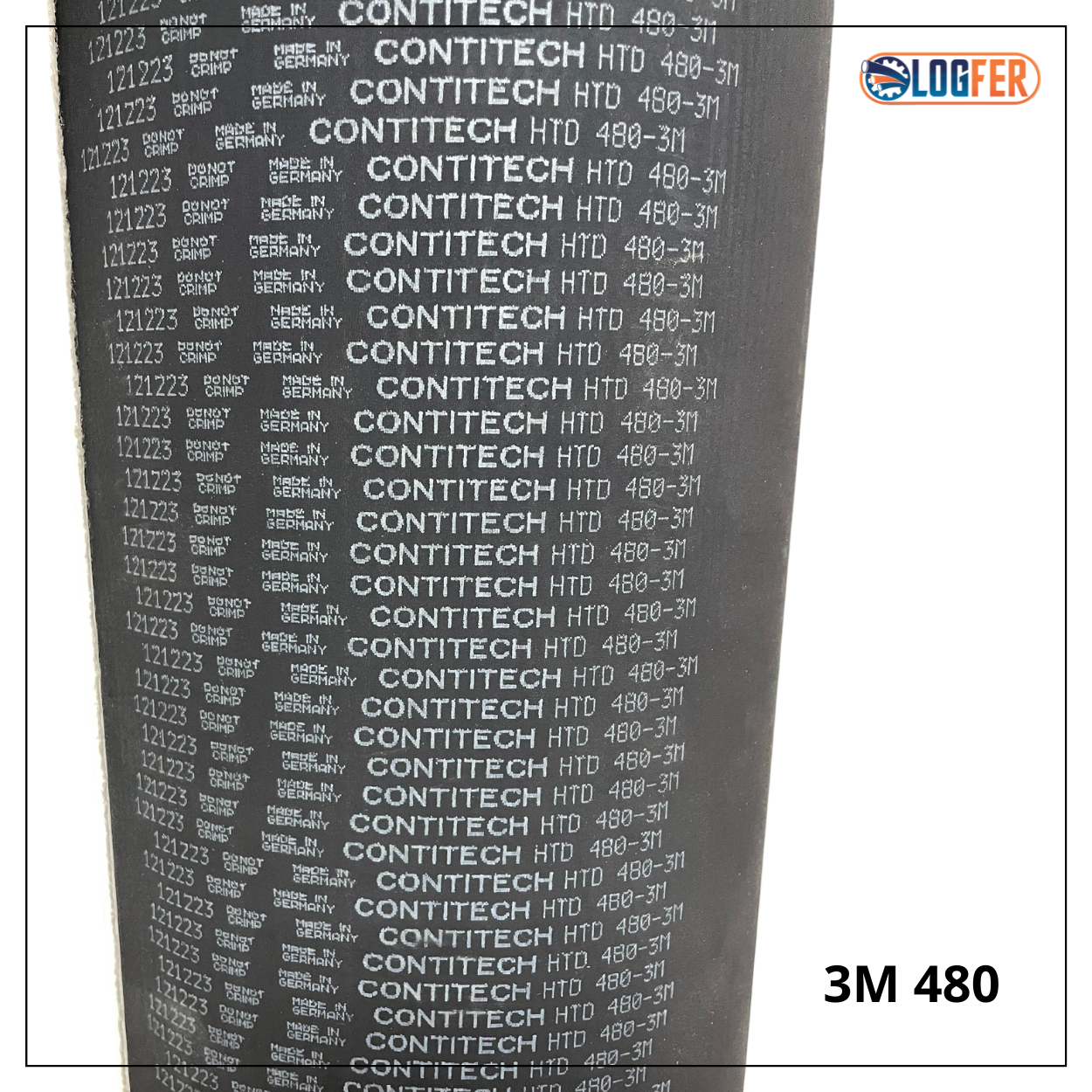 Correia Sincronizadora Borracha 3M 480